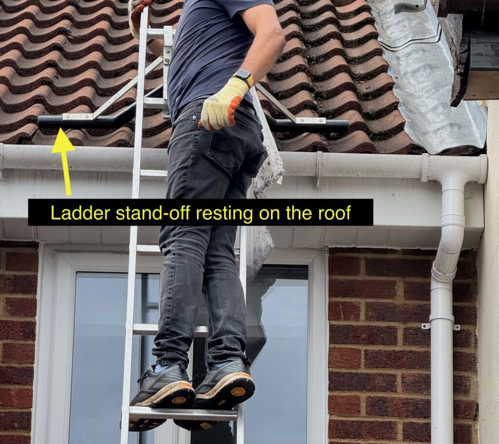 Ladder stand-off